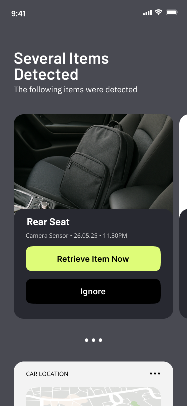 Item detected
